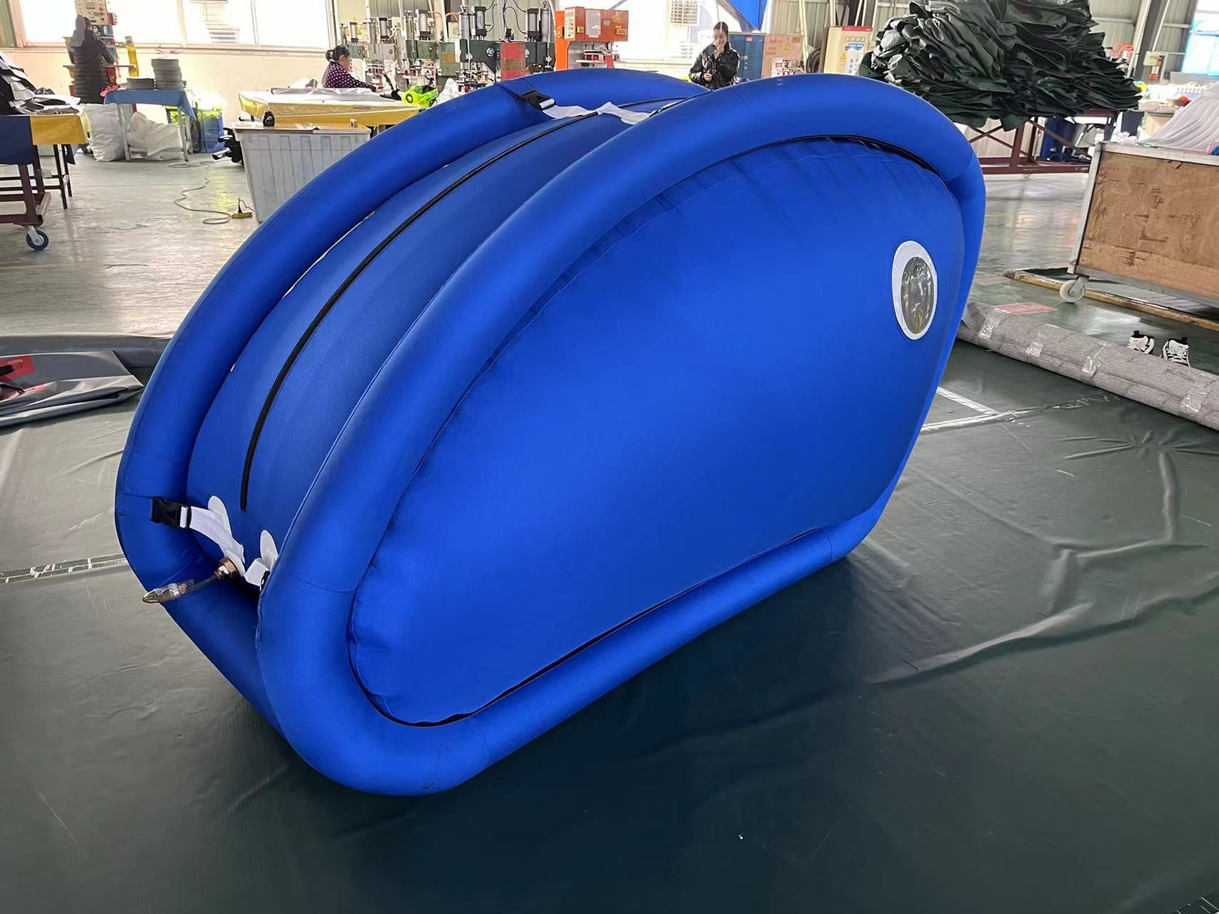 Elliptical Shape Soft Type Inflatable Hyperbaric Oxygen Chamber Elliptical Shape Soft Type Inflatable Hyperbaric Oxygen Chamber