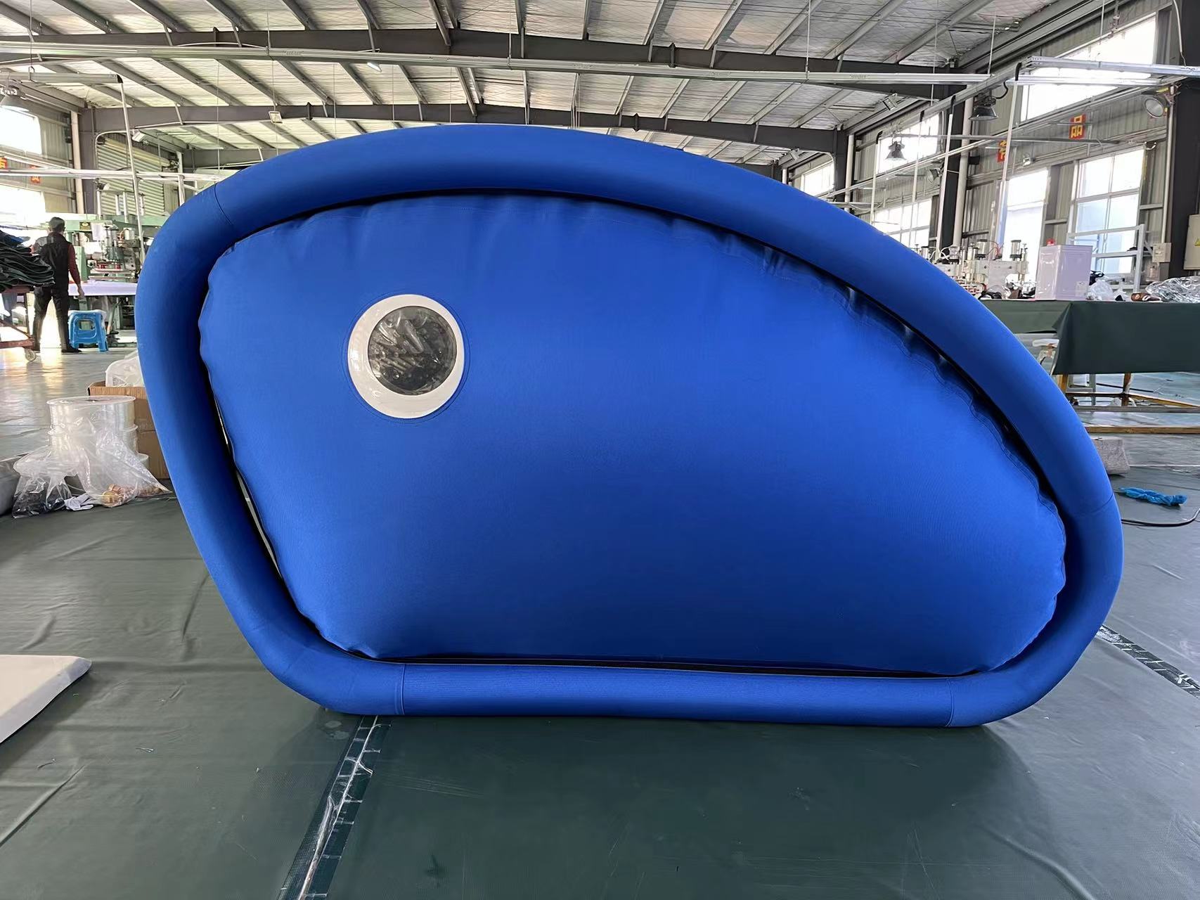 Elliptical Shape Soft Type Inflatable Hyperbaric Oxygen Chamber Elliptical Shape Soft Type Inflatable Hyperbaric Oxygen Chamber