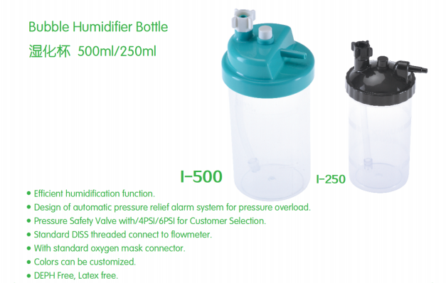 Bubble Humidifier Bottle
