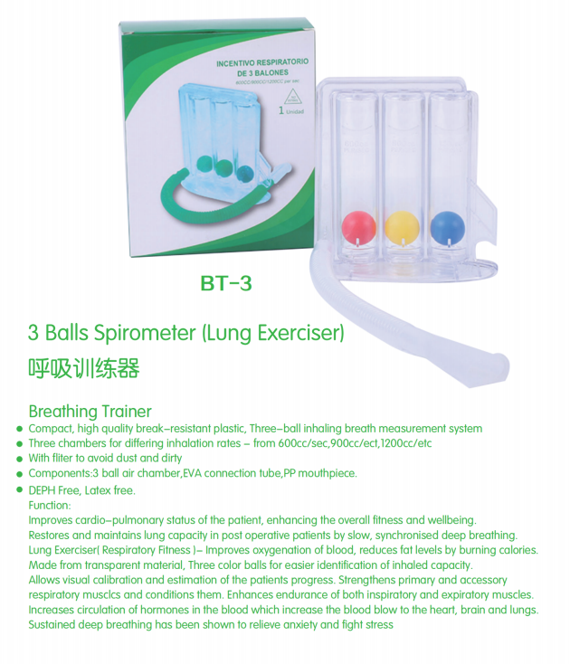 Balls Spirometer