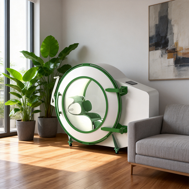 Time Machine Shape Hard Shell Hyperbaric Oxygen Chamber