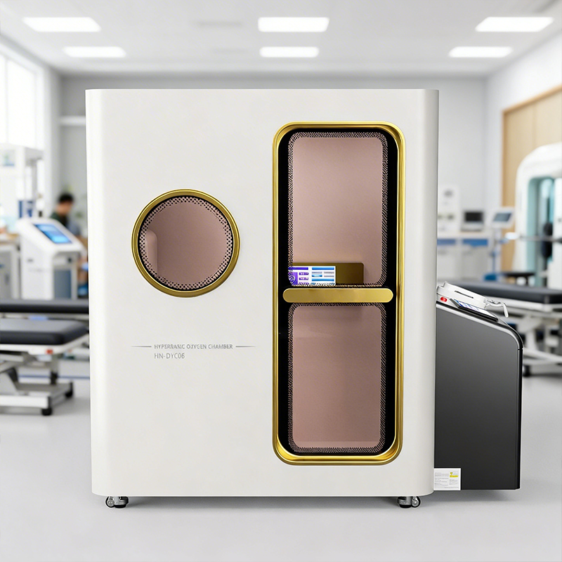 Single-person luxury integrated hyperbaric oxygen chamber
