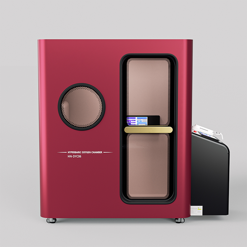Single-person luxury integrated hyperbaric oxygen chamber