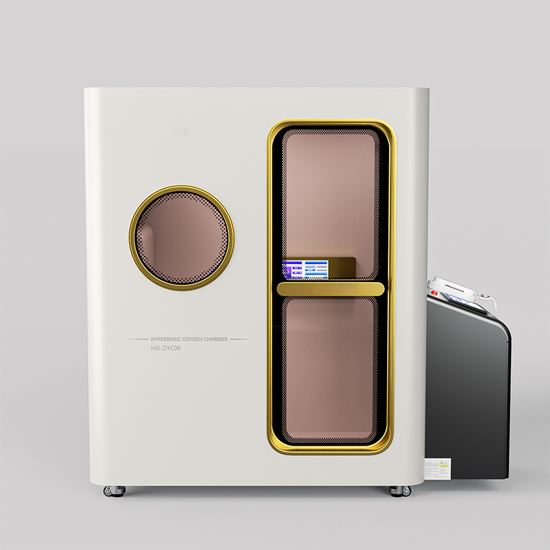 Single-person luxury integrated hyperbaric oxygen chamber