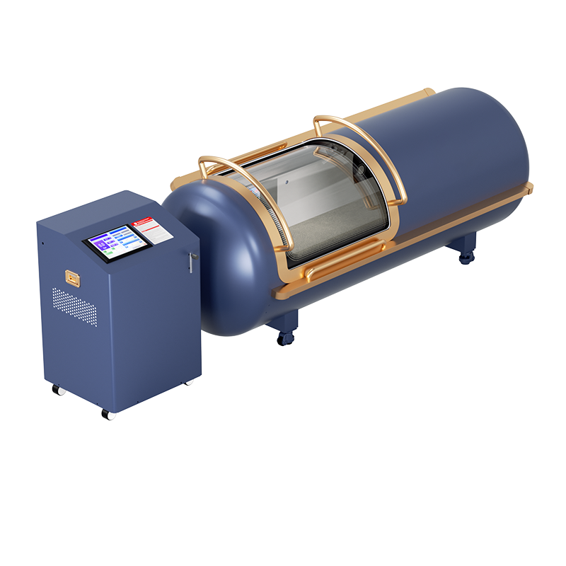 Capsule-type horizontal hyperbaric oxygen chamber