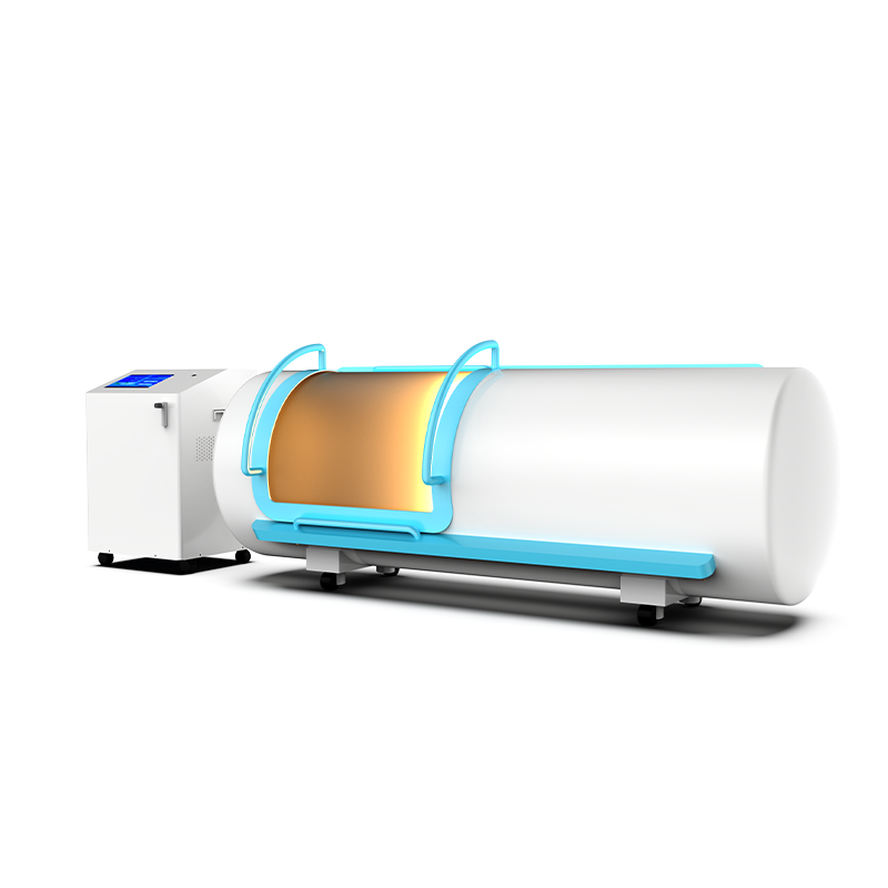 Capsule-type horizontal hyperbaric oxygen chamber
