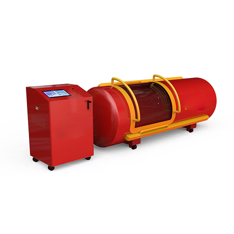 Capsule-type horizontal hyperbaric oxygen chamber