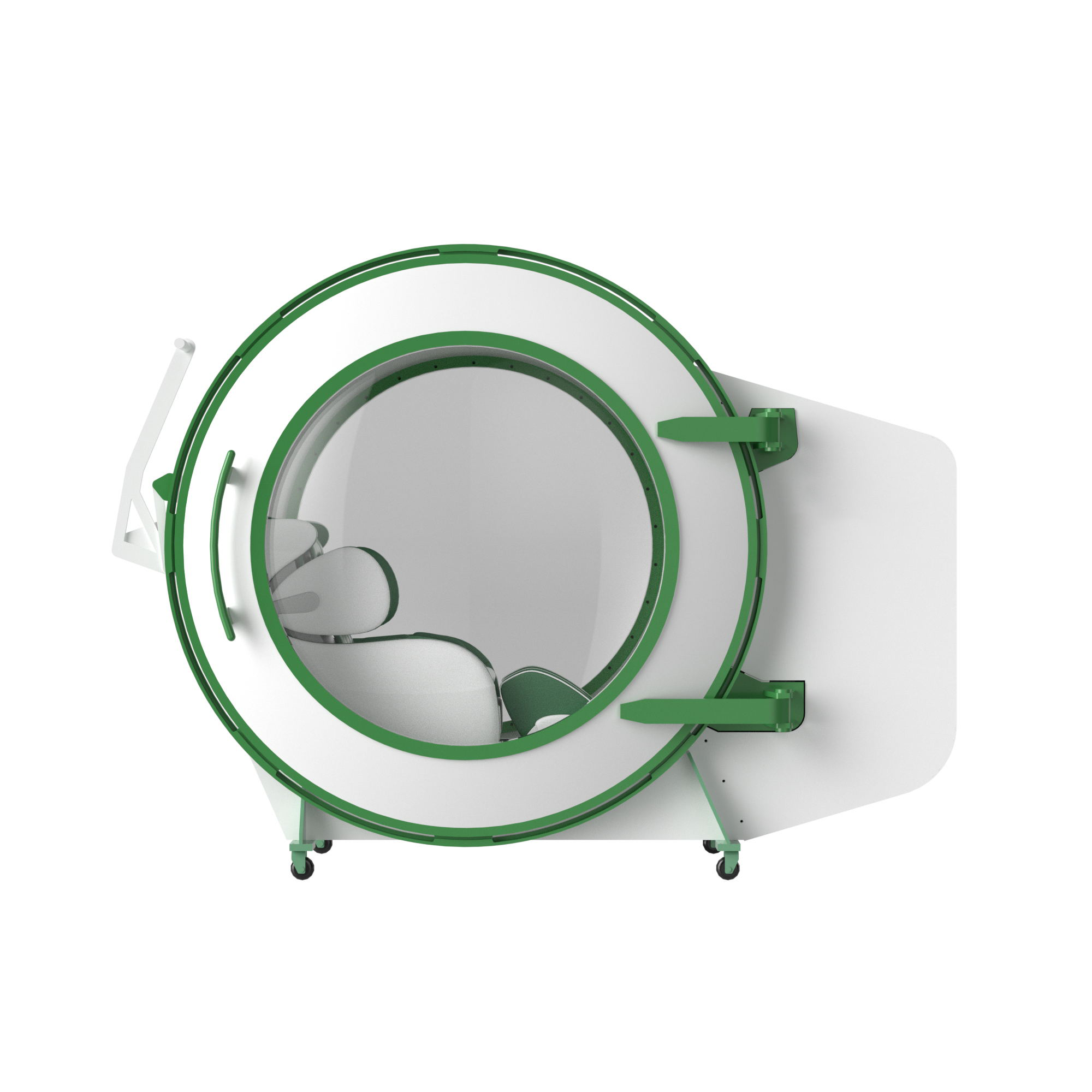 Time Machine Shape Hard Shell Hyperbaric Oxygen Chamber